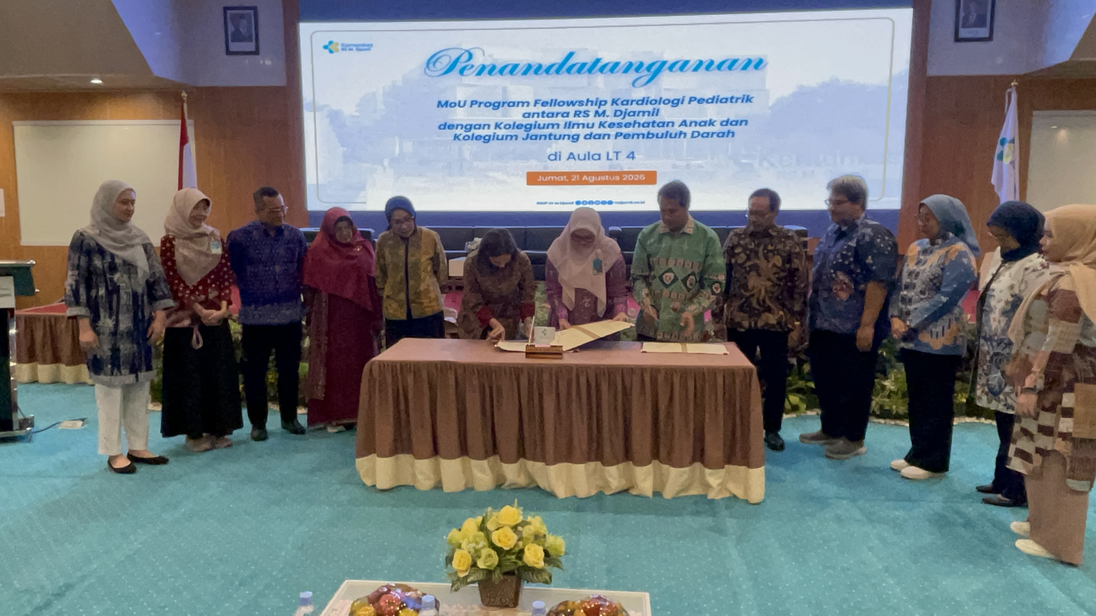 Penandatanganan MoU Program Fellowship Kardiologi Pediatrik